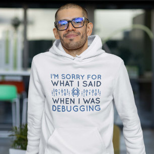 Sudadera Cuando Estaba Depurando