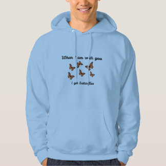 Sudadera Cuando Estoy Contigo Me Dan Mariposas Romántica Co