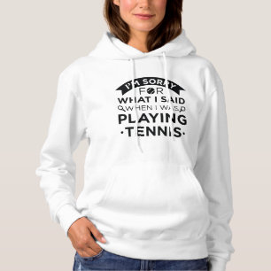 Sudadera Cuando Jugaba Tenis