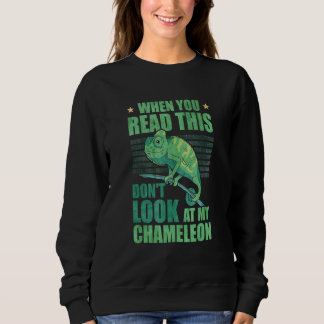 Sudadera Cuando leas esto no mires a mi camaleón