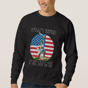 Sudadera Cuando Los Guerreros De Los Dioses Se Van A La Ora