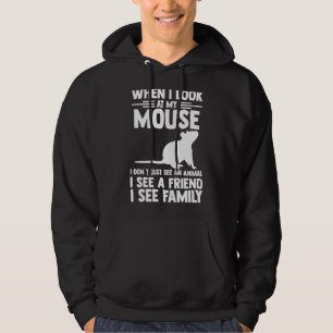 Sudadera Cuando miro mi ratón
