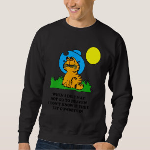Sudadera Cuando muera, tal vez no vaya al cielo, lo sé
