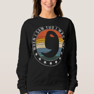 Sudadera Cuando te vieron guau, árabe inglés, inglés, inglé