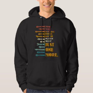 Sudadera Cuántas guitarras necesita un guitarrista
