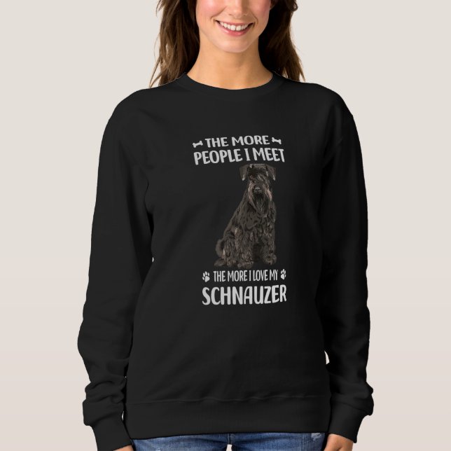 Sudadera Cuanto Más Amo A Mi Schnauze (Anverso)