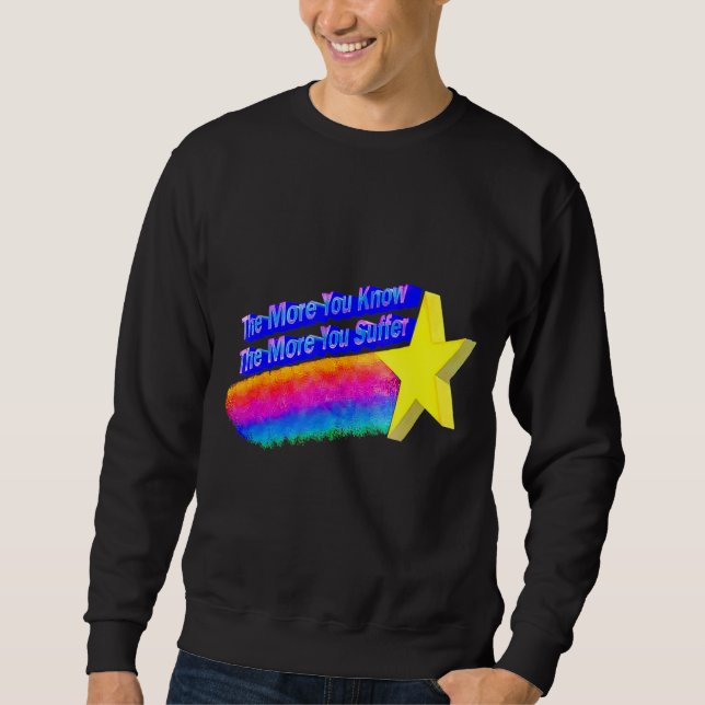 Sudadera Cuanto Más Conozca, Más Sufrirá 2 (Anverso)