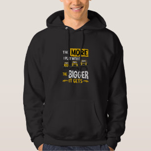 Sudadera Cuanto Más Juego Con Ella Más Grande Se Pone Fuera