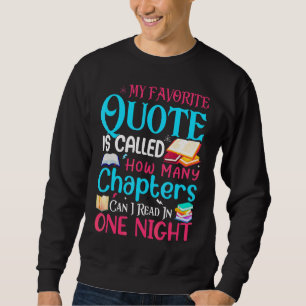 Sudadera Cuántos capítulos puedo leer Readi lector de libro