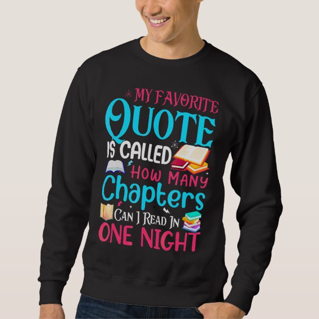 Sudadera Cuántos capítulos puedo leer Readi lector de libro (Anverso)