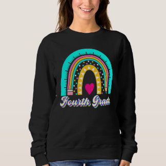 Sudadera Cuarto grado Chicas arcoiris Equipo de profesores 