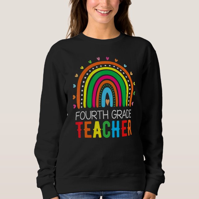 Sudadera Cuarto Grado Chicas y Chicos Equipo de Profesores  (Anverso)
