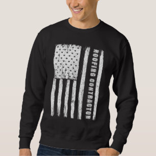Sudadera Cuatro de Julio para hombres contratista de techos