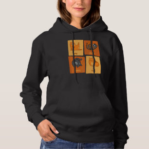Sudadera Cuatro gatos gatitos de gatitos de corte