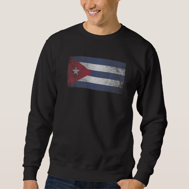 Sudadera Cuba Bandera cubana país del Orgullo Hogar en pare (Anverso)