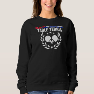 Sudadera Cuba Ping Pong   Seguidor del equipo cubano de ten