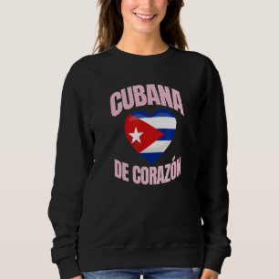 Sudadera Cubana de Corazón amo a Cuba