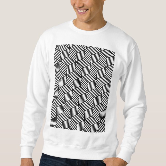 Sudadera Cube Lines (Anverso)