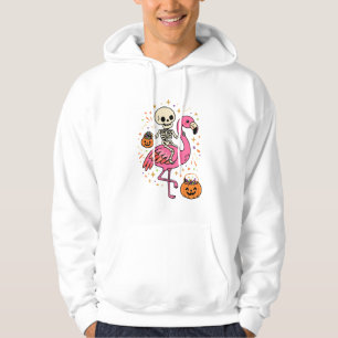 Sudadera Cubeta De Caramelo De Esqueleto De Flamenco De Hal