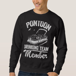 Sudadera Cubierta de Pontoon Equipo de Bebida Miembro Boer