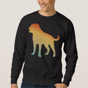 Sudadera Cubierta facial de máscara de silueta de rotulador