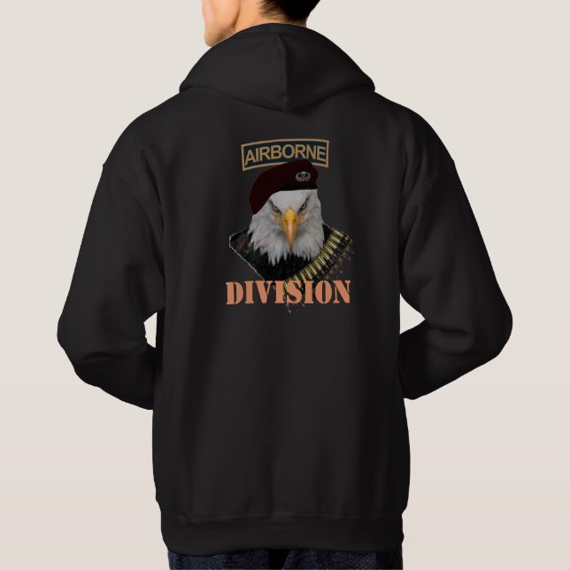 Sudadera Cubierta militar del águila del ejército de la (Reverso)