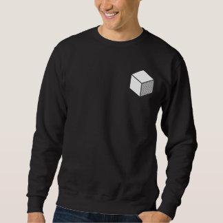 Sudadera Cubo - Blanco sobre oscuro