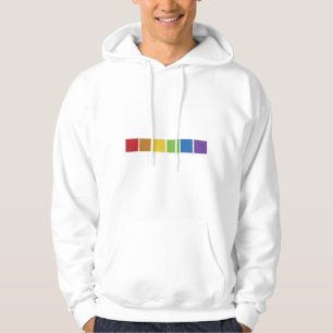 Sudadera Cubo colorido en rojo azul morado Naranja verde