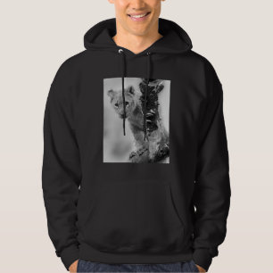 Sudadera Cubo De León Blanco Y Negro