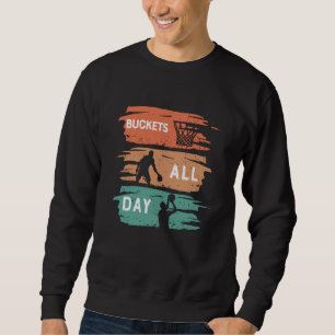 Sudadera Cubos Todo el Día Diseño de baloncesto