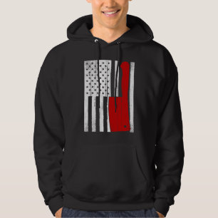Sudadera Cuchilla de Carnicero Retroamericana Vintage Bande
