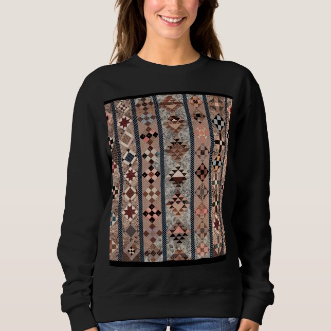 Sudadera Cuchillo con formas geométricas (Anverso)