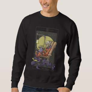 Sudadera Cuchillo de croqueta de la tarjeta de tarot de cos