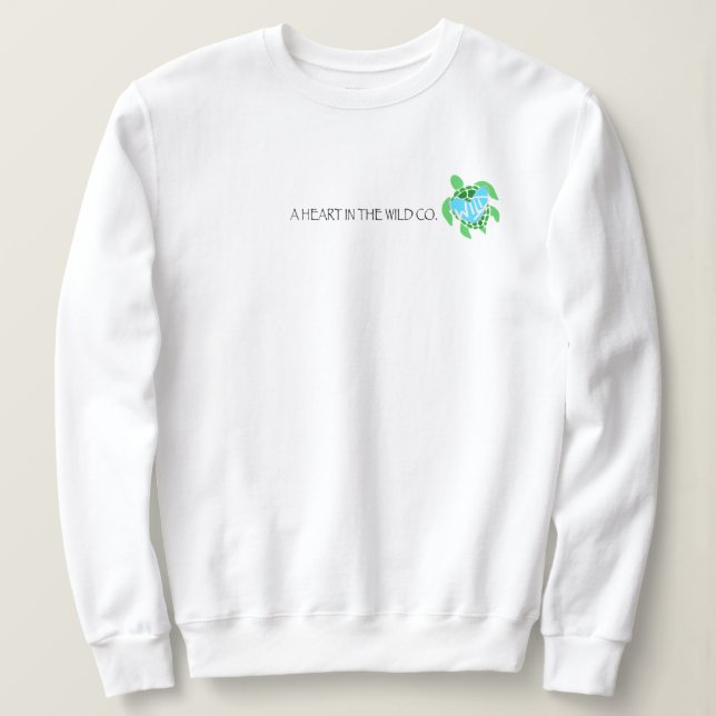 Sudadera Cuchillo de tortuga marina (Anverso del diseño)