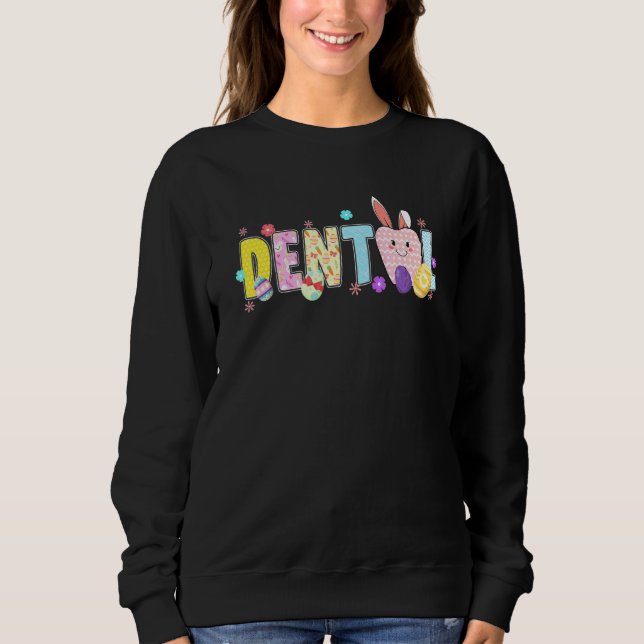Sudadera Cuchillo dental Dental Squad Dental Assistant East (Anverso)