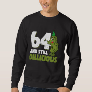 Sudadera Cucumber Dillicious 64 años Dil de cumpleaños