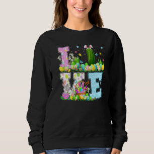 Sudadera Cucumber Easter Huevo de Huevo Caza Divertida Amor