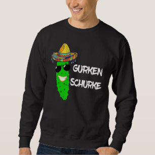 Sudadera Cucumber Villain Cucumin Vegetable Sombrero Costum