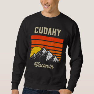 Sudadera Cudahy Wisconsin Retro City State Usa