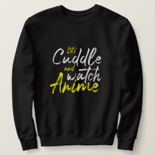 Sudadera Cuddle y Watch Anime - Dos objetivos