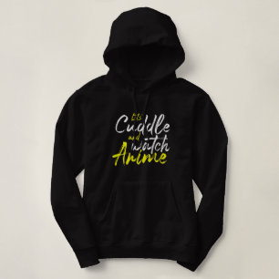 Sudadera Cuddle y Watch Anime - Dos objetivos