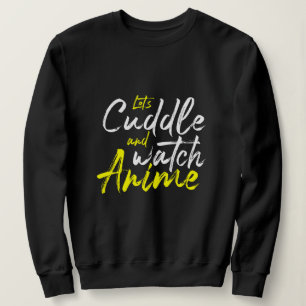 Sudadera Cuddle y Watch Anime - Dos objetivos