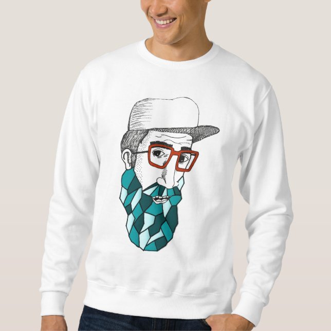 Sudadera Cuello barco del Oldtimer (Anverso)