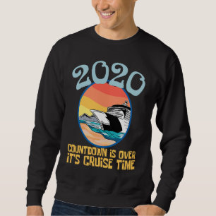 Sudadera Cuenta regresiva 2020 crucero tiempo barco de vela