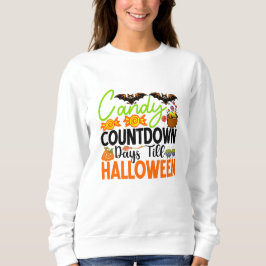 Sudadera Cuenta regresiva días hasta Halloween