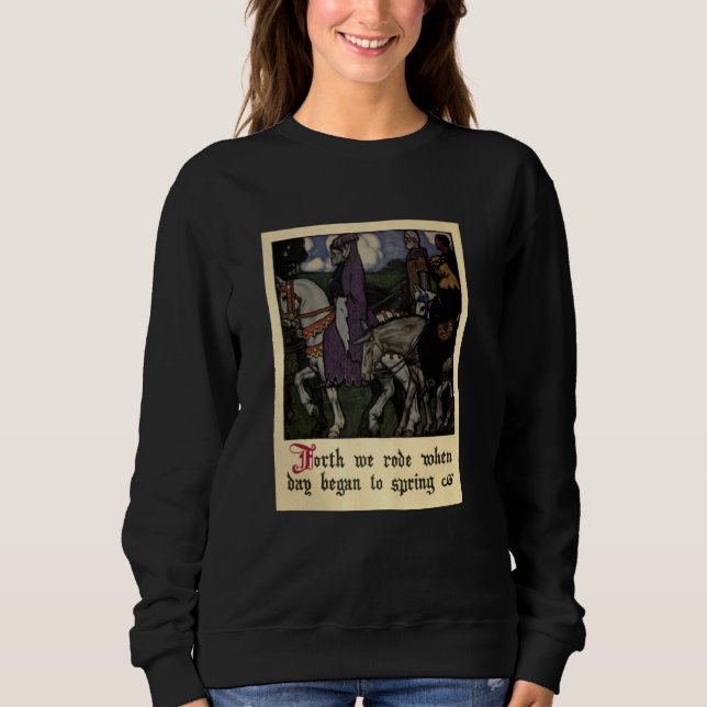 Sudadera Cuentos de Canterbury - Hacia Adelante (Anverso)