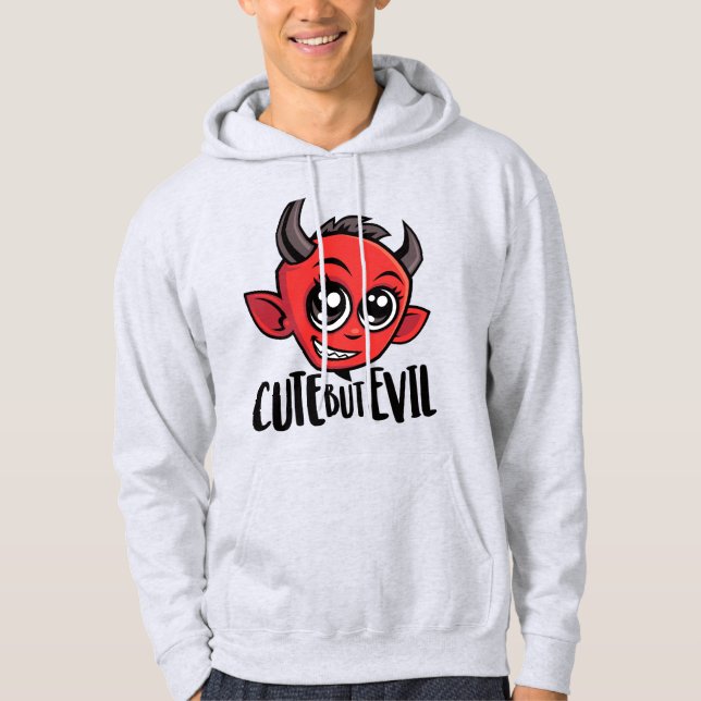 Sudadera Cuerdo pero malvado (Anverso)