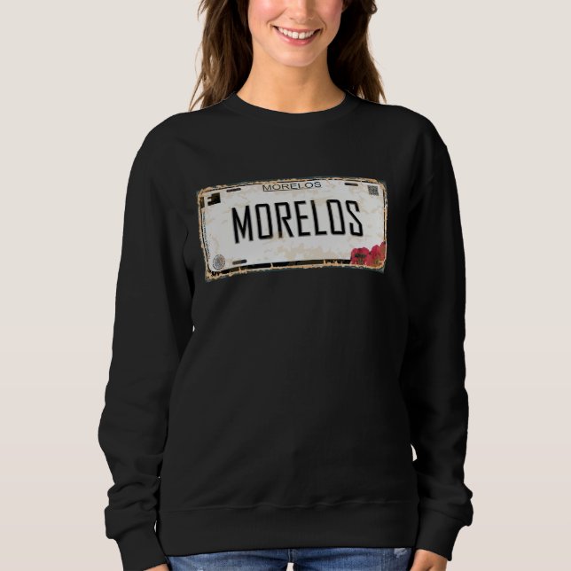 Sudadera Cuernavaca Morelos México Licencia estética (Anverso)