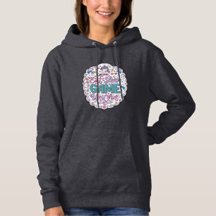 Sudadera Cuerno Come Duerme Juego Cuerno Impresión Divertid