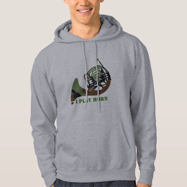 Sudadera Cuerno Francés de Camuflaje (Anverso)